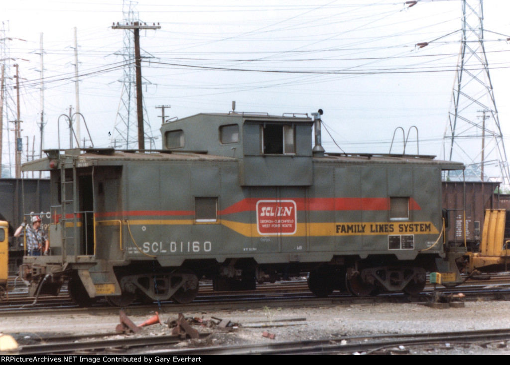 SCL Caboose #01160 - Seaboard Coast Line